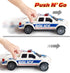1:20 3-5, ArtCreativity Police Car Toy, Pickup Truck Toy with LED Headlights and Sirens, Friction Powered, Scale Police