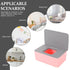 ibasenice Portable Wipes Dispenser Box with Lid, Refillable Wet Tissue Holder for Travel and Home Use, Dustproof Wet
