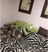 Hofun4U 61 inch Alligator Plush Pillow, Stuffed Animal Home Decoration Gift for Kids & Adults (Green)