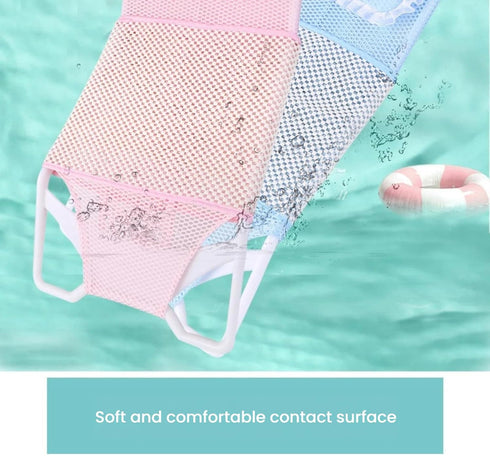 HWUHOQIUR Set, Baby Shower net+Shower Cap+Thermometer Multi-Purpose Color Available in Blue and Pink, Suitable