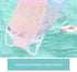 HWUHOQIUR Set, Baby Shower net+Shower Cap+Thermometer Multi-Purpose Color Available in Blue and Pink, Suitable