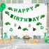 Bessmoso 3 Pcs Garbage Truck Birthday Decorations, Trash Truck Birthday Banner for Boys and Girls Baby Shower Parties