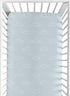 Sweet Jojo Designs Blue Clouds Boy Baby Fitted Crib Sheet for Infant