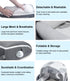 0-12 Baby Lounger, Portable Foldable Travel Lounger for Newborn Month, Washable Lightweight Infant Nest with Canopy