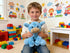 YUKOUQIAN 8 inch Cute Cow Plush Stuffed Animal Doll Toy for Girls Boys (Siting Cow CAI Blue)