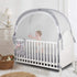 ZXPLO Baby Safety Crib Tent Infant Pop up Mosquito Net Nursery Bed Canopy Netting Cover - Keep Baby from Climbing Out