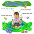 Frog Baby Water mat, Tummy time Baby Toys, Inflatable Play Mat Water Cushion Baby Toys, Fun Early Development Activity Play Center for Newborn (93 x 77 cm)