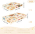 CZXW 52" 28" Cute Stuffed Bears Crib Sheets Fitted x Natural Cotton Soft & Breathable for Baby Crib Mattress