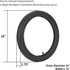 RUTU One Set Rear 16x1.75 Tire (47-305) and 16x1.75/2.125 Inner Tube for Kid Bicycle BoB Revolution SE/Pro/Flex,Compatible with 3-Wheeler BOB Gear Jogging Troller Models by RUTU