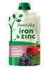 Beech-Nut Iron & Zinc Stage 4 apple, blueberries & spinach Toddler Food,