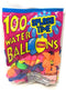 100 pcs Assorted Water Balloons with Filler in Poly Bag