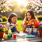Doiaz 3 Set 5, 6, 7, 8, 9, 10, 11 12 Paint & Plant Flower Growing Gardening Kit with Pots for Kidz - Gardening Tools
