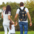 Shoblo Backpack Forest Foxes Diaper Bag for Travel, Waterproof Diaper Bag with Insulated Bottle Pockets & USB Port