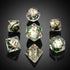 Skull DND Dice - DNDND 7PCS Resin Dice Set with Velvet Pouch for Dungeons and Dragons Role Playing Games