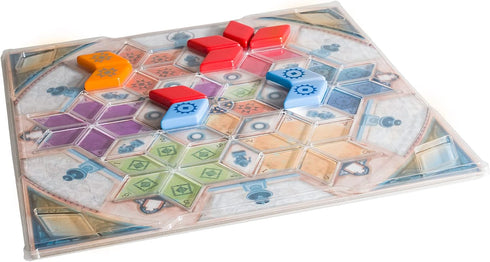 Azul Summer Pavilion Glazed Pavilion Board Game EXPANSION | Family Strategy Game for Adults and Kids | Ages 8+