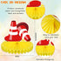 9 3D Threan Pieces Construction Party Centerpieces Honeycomb Car Truck Zone Centerpieces Table decorations for Baby