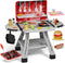 Kids Kitchen Playset, BBQ Grill Playset with Smoke, Sound & Light, Interactive Cooking Game for Toddlers Boys Girls 3-5
