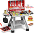 Kids Kitchen Playset, BBQ Grill Playset with Smoke, Sound & Light, Interactive Cooking Game for Toddlers Boys Girls 3-5