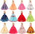 BARWA 5 Pcs Handmade Doll Clothes Wedding Gowns Party Dresses for 11.5 Inch Dolls