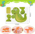 KIMOBER 25Pcs 3D Cartoon Dinosaur Puzzle, DIY Learning Education Jigsaw Toys for Kids