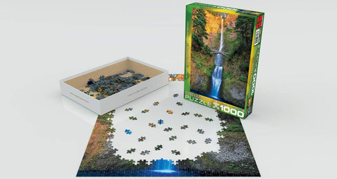 1000-Piece Multnomah Falls Oregon Puzzle