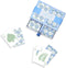 Two's Company Hydrangea Double Deck Textured Playing Cards - Gift Box with 2 Colorways, 52 Cards Each