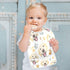 IHCVHQX Baby Feeding Bibs for Boys Girls Golden Retriever Dog Faces and Paw Infant Toddler Drooling Bibs with Catcher