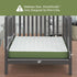 3" 38" Lx24 Mini Mattress, W Premium Foam Mattresses, Soft Pure Cotton Breathable Cover Fabric, Waffle Grid
