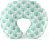 Tummy The Peanutshell Nursing Pillow & Cover - Soft Newborn Nursing Baby Girl or Boy Pillow Covers, Supportive