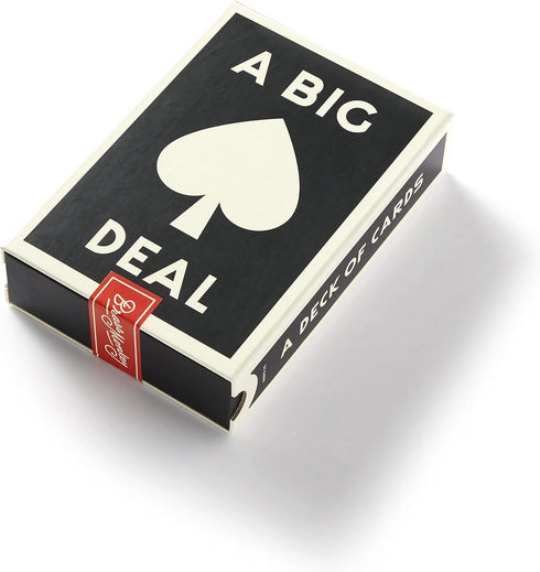 Brass Monkey A Big Deal Giant Playing Cards – 54 Vintage Design Cards, Each 4.5" x 7", Matchbox Style Box