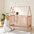 ColoBrethy 4-Pack 100% The Muslin Crib Sheets for Baby Girl Boy, Neutral & Cotton Nursery Decor, Fit for Standard Crib