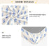 miaozhen 1 Pack 52x28 Cotton Crib Sheets for Baby Boys Girls Soft Comfy Cute Cartoon Grassland Lavender Muslin Crib