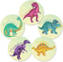 Zonon 10 Pcs Dinosaur Potty Training Stickers, Reusable Color Changing Pee Targets for Kid Training