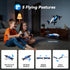 aeihopfe 2-in-1 8-12 7+2 Modes,5 14 Drones for Kids with Light Flying Postures,Mini Drone for Age Boys Small Micro
