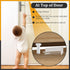 Child Safety Door Top Lock, TAMIDN Top Door Locks for Kids Safety Made of Durable Metal, Adjustable Child Locks