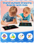LCD Writing Tablet, 2 Pack Toddler Kids Doodle Board, Colorful 12 Inch Drawing Pad for Girls Boys Age 3-8