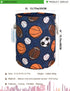 LANGYASHAN Laundry Basket Canvas Collapsible Organizer Storage Basket for Boys Girls Laundry Hamper
