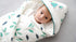 Natural Cotton Thickened Swaddle Blanket for Newborns - Perfect for Busy Moms