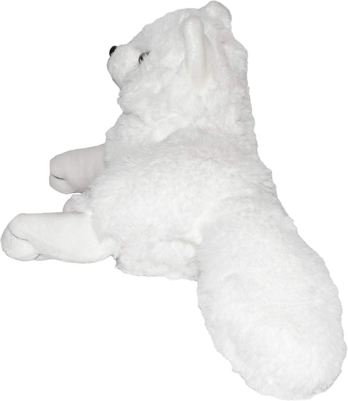 Wild Republic Arctic Fox Plush, Stuffed Animal, Cuddlekins 8 Inches, Gifts for Kids