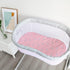 4 Pack Bassinet Sheet for Baby Girls, Bassinet Sheets Universal Fit for Rectangle, Oval, Hourglass Bassinet