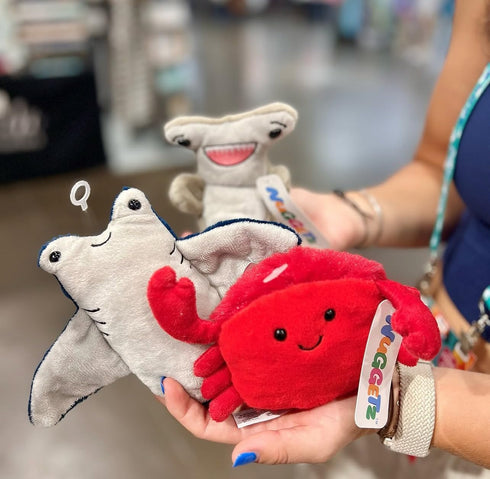 6 inches The Petting Zoo Manta Stingray Stuffed Animal Plushie, Gifts for Kids, Nuggetz Sealife Animals, Stingray Plush