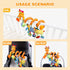 Jollybaby Plush Hanging Spiral Activity Toy for Car Seat, Crib, with Music Box, Rattles, Giraffe