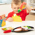 Melissa & Doug Fill & Fold Taco & Tortilla Set, 43 Pieces – Sliceable Wooden Mexican Play Food, Skillet - FSC Certified