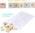 1-3 1.6" Montessori Mama Wooden Blocks for Toddlers - Large Hardwood Stacking Blocks with Letters, Shapes, Colors