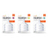 3 Count Boon Nursh Silicone Baby Bottle Nipples - Bottle Nipples for Boon Nursh Baby Bottles - Baby Bottle-Feeding