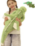 Tezituor Dragon Stuffed Animal Glow in The Dark, 31.5" Large Soft Dragon