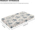 JIANADAER 28"x52" Cowboys Horse Western Fitted Crib Sheet Vintage West Desert Standard Crib Mattress Fitted Sheet