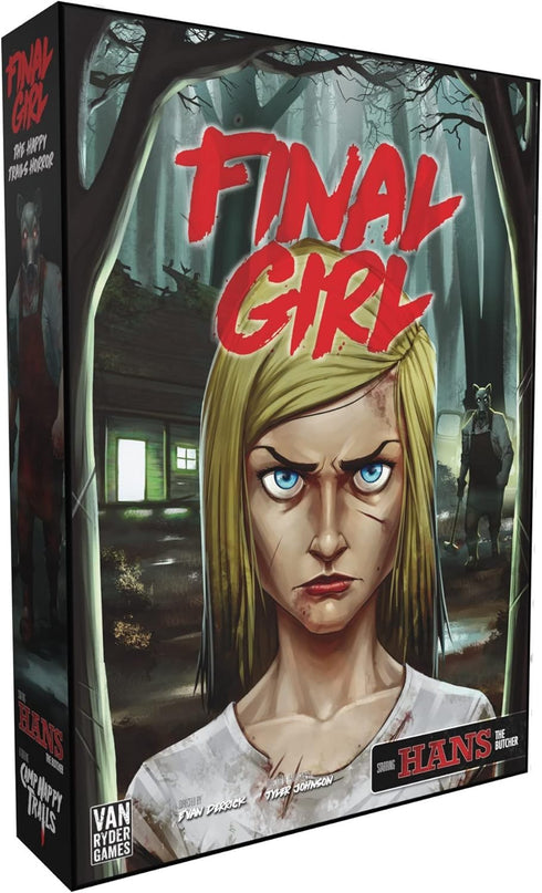Final Girl: Starter Set - Core Box & Happy Trails Feature Film - 1 Player Board Game for Ages 14+