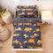 NTBED 4 Pieces Construction Toddler Bedding Set for Baby Boys, Truck Vehicles