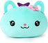 Onsoyours Cute Kitten Mermaid Plush Toy Stuffed Animal Kitty Soft Mermaid Cat Plush Pillow for Kids (Blue Cat Mermaid, 12")